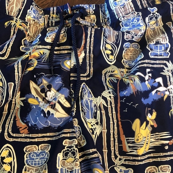 Disney Colorful Surfboard Print swim trunks - Picture 2 of 5